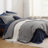Bedsure King Size Comforter Set - 7 Pieces Pink King Bedding Set for All Seasons, Boho Contrasting Design Bed in a Bag with Comforter, Sheets, Pillowcases & Shams-114314604-105522621
