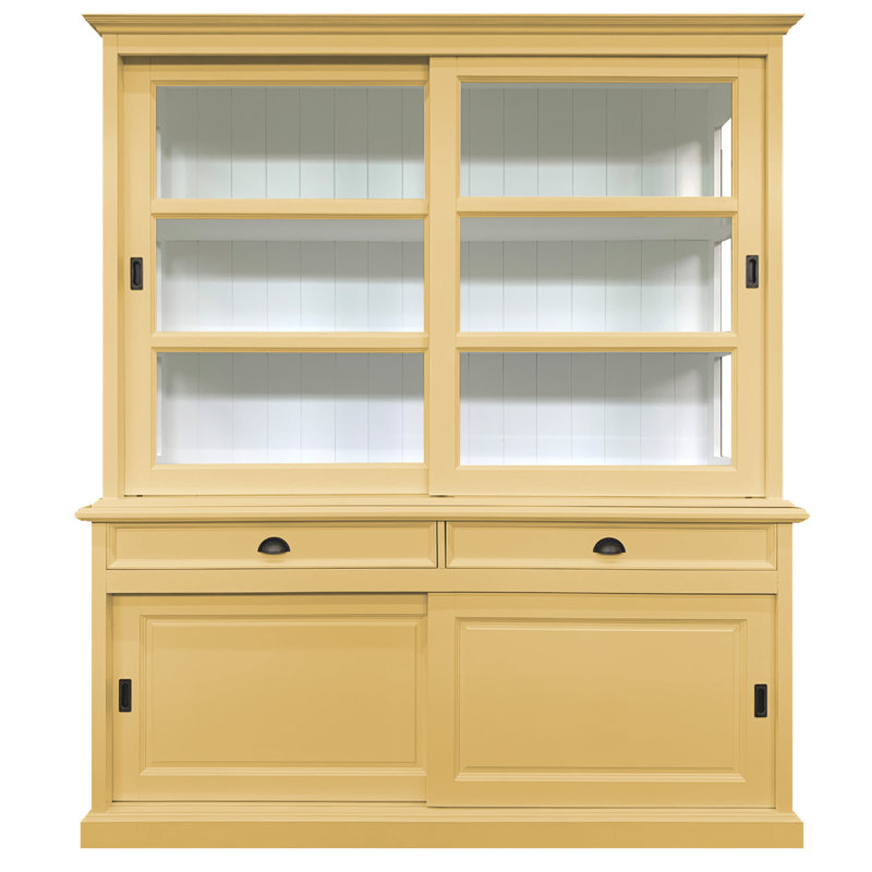 Baya Display Cabinet, Beige
