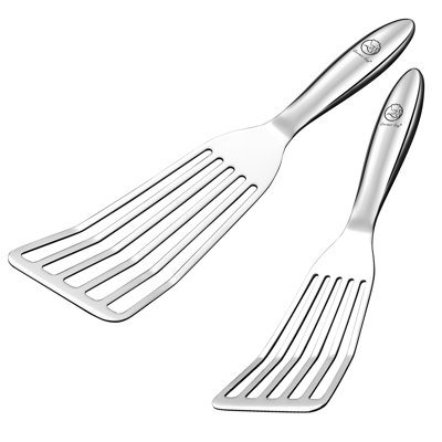 2 -piece Stainless Steel Spatula / Turner Set