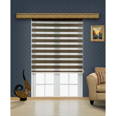 Rideau semi-transparent et occultant Zebra