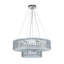 Theresa 12-Light Double-Tier Triangle Crystal Chandelier-1371304063