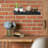 Ondrea 2 Piece Metal Floating Shelf