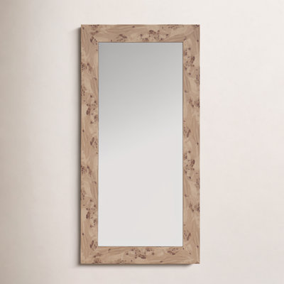 Burled Wall Mirror