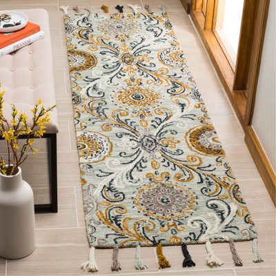 Guzi Hand Hooked Wool Oriental Rug