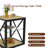 Set Of 2 Modern End Table Nightstand For Bedroom & Living Room-727727629-727727618