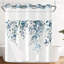 Rideau de douche à motif floral avec doublure Jacobthoma inclus-590741582