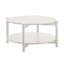 Table basse avec plateau rond et rangement ouvert-1051561196