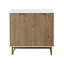Buffet multifonctionnel avec armoire de rangement moderne
