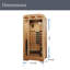 Sauna d'intérieur DreamLine Everyday Spa capacité 36 personnes x 41, pruche