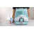 Nostalgia Countertop Snow Cone Party Station Makes 30 Icy Treats, Includes 2 Reusable Pump Syrup Bottles, 2 Plastic Cups, Ice Scoop, Blue