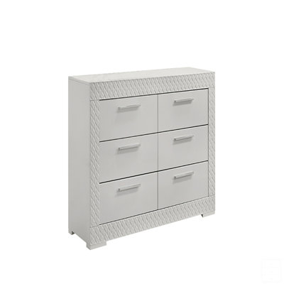 Modern Style 6- Drawer Dresser Made With Wood