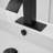 Single-Hole Single-handle Bathroom Faucet with Drain Assembly-81244200