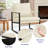 Upholstered Modern Accent Chair with Metal Frame-1657478159