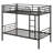 Esliabeth Twin Over Twin Metal Bunk Bed-695011263