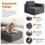 1 Seater Corduroy Sectional-191183724