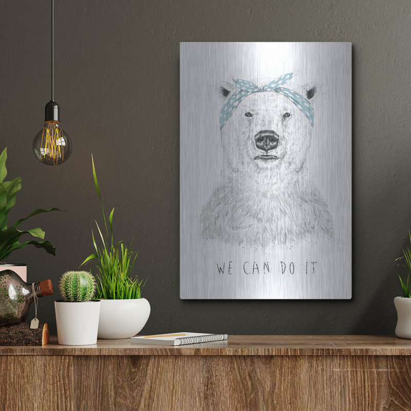 «We Can Do It» par Balazs Solti, H 16 po x l 12 po