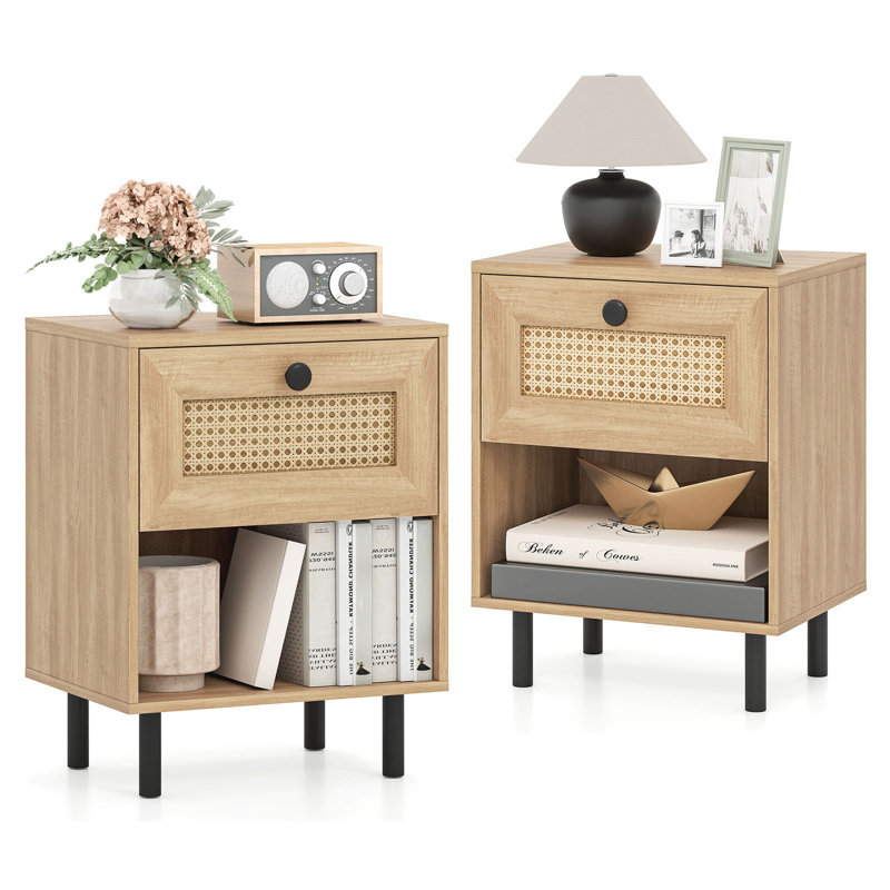 40cm W Bedside Table