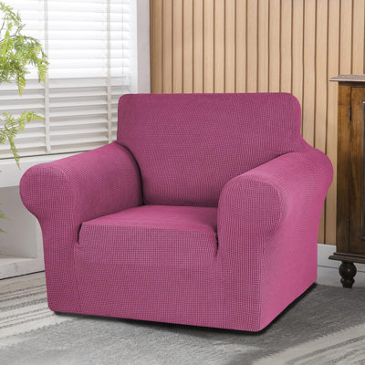 Housse simple pour fauteuil à coussins carrés / rectangulaires