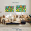 Motif floral coloré Avery Fun-107847134