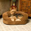 Lit orthopédique pour chien avec traversin-1087044878-1087044876