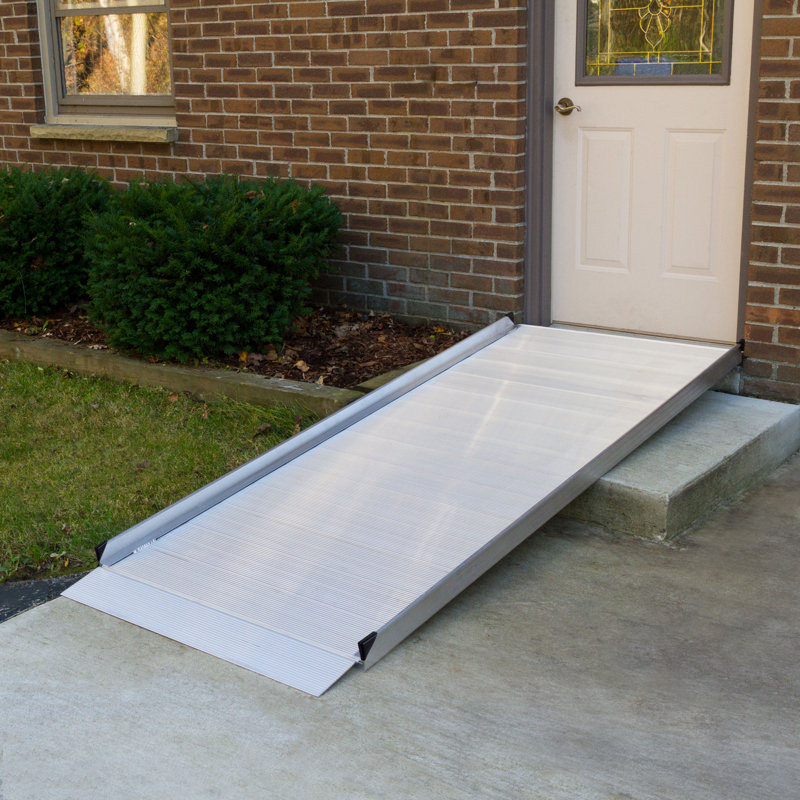Silver Spring Metal Modular Ramp, 6" H x 36" W x 72" L