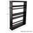 Slim Rolling Storage Cart - 4 Tier Utility Cart with Handle and Wheels for Bathroom, Kitchen and Laundry Room-278557104