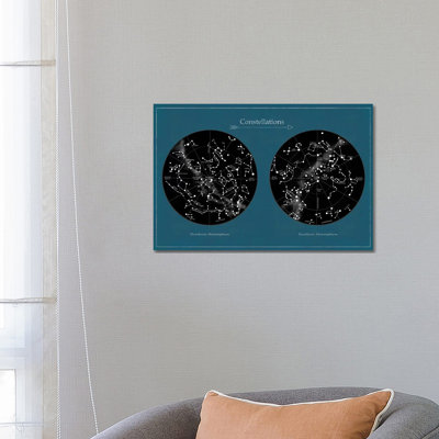 Constellations by Terry Fan - Wrapped Canvas Print