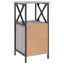 Herendeen 34cm W Iron Bedside Table-272789215-328739557