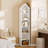 Brynesha 72.8'' H 6-Tier Narrow Bookshelf, Modern Display Shelving Storage Rack-346345816