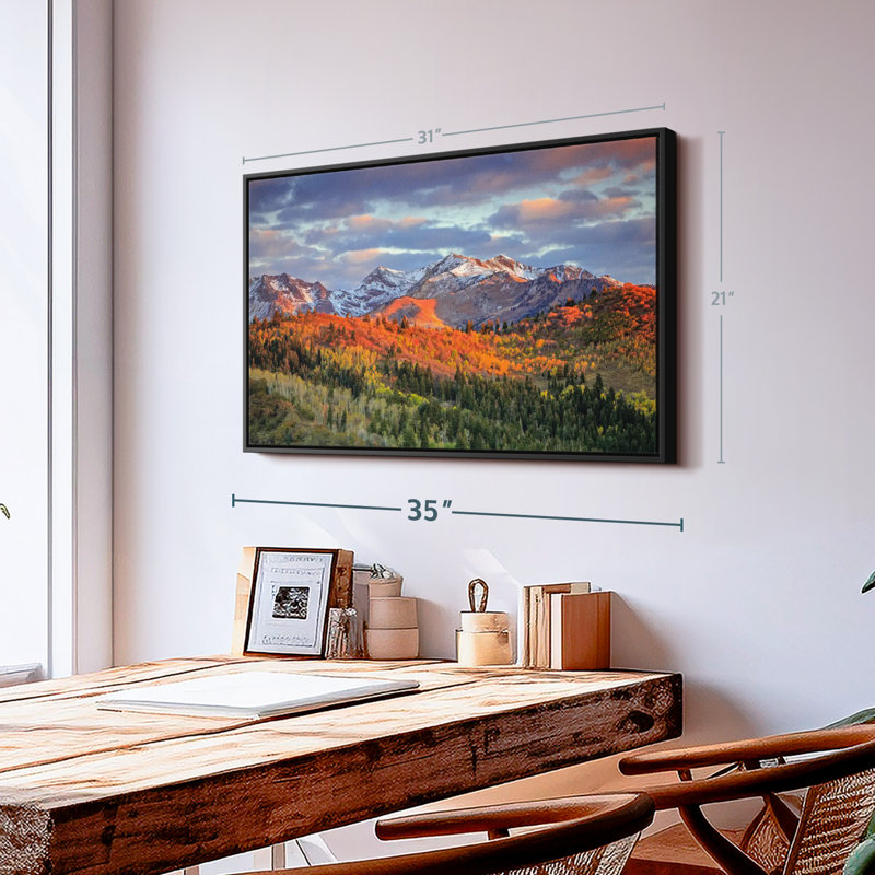 " Wasatch Mountain ", 31" H x 21" W
