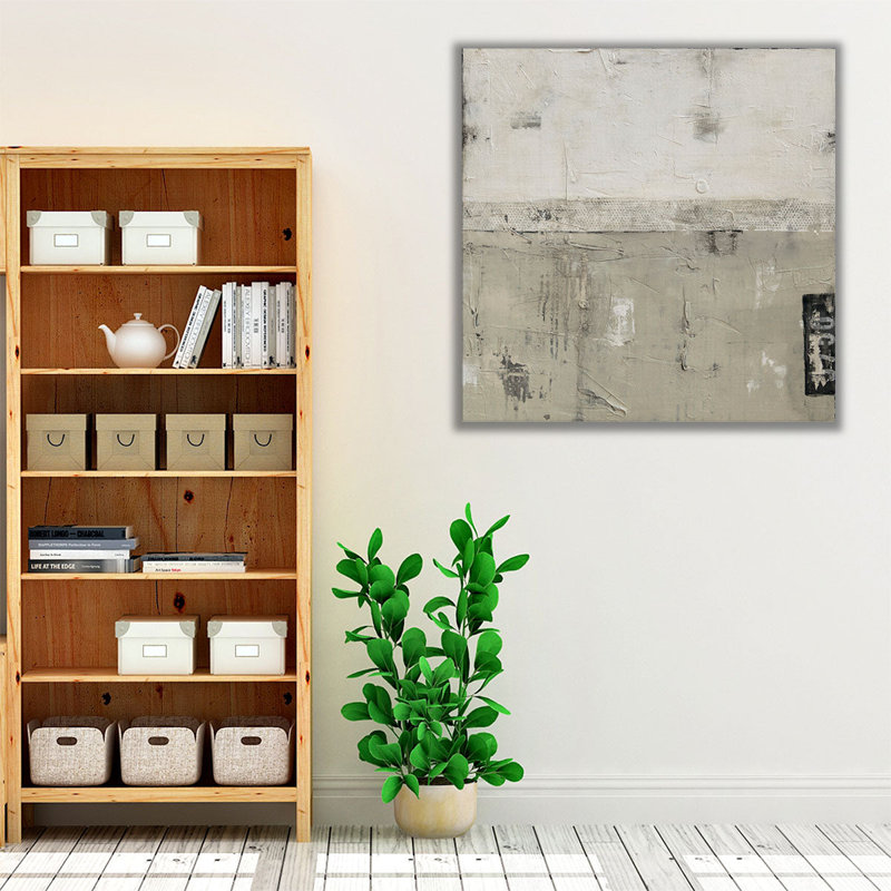 Sandstone Neutral - Canvas Print Wall Art, 30" H x 30" W