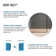34'' W 74'' H Framed Rectangle Reversible Shower Enclosure