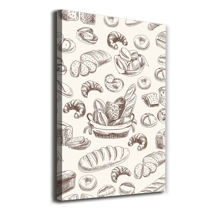 Bread - Wrapped Canvas Print