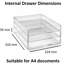 Manufactured Wood Desk Organiser