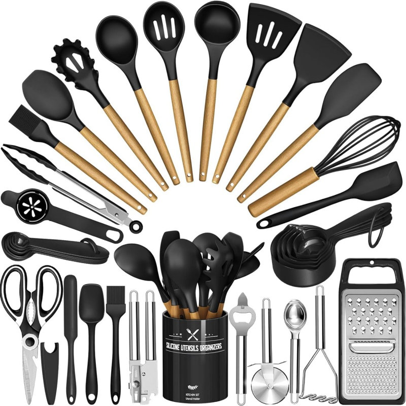ELEP 34 Utensil Set, Black