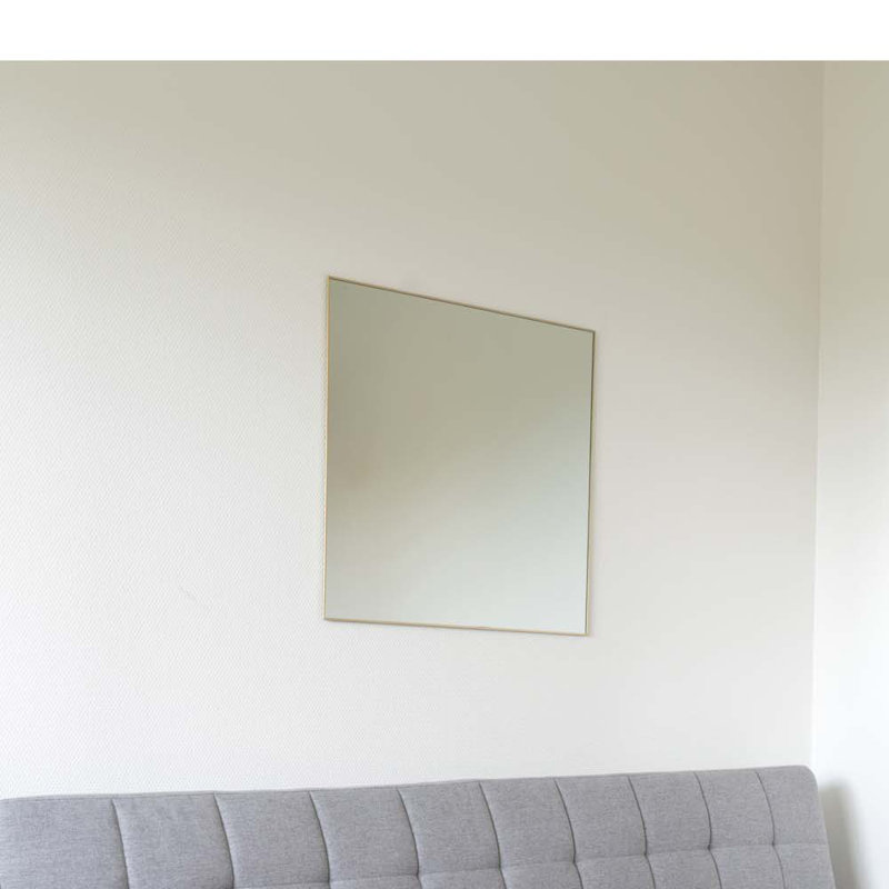 Briselda Metal Mirror, Brass