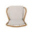 Fauteuils bruns près de la piscine - Tabourets élégants et chaises compacts pour les repas-126537396