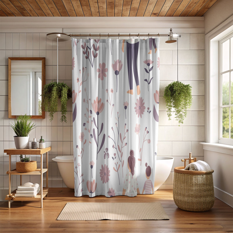 Parents parentaux - Rideau de douche 34, H 74 po x l 71 po