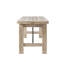 Banc de salle à manger en bois de pin Country Charm