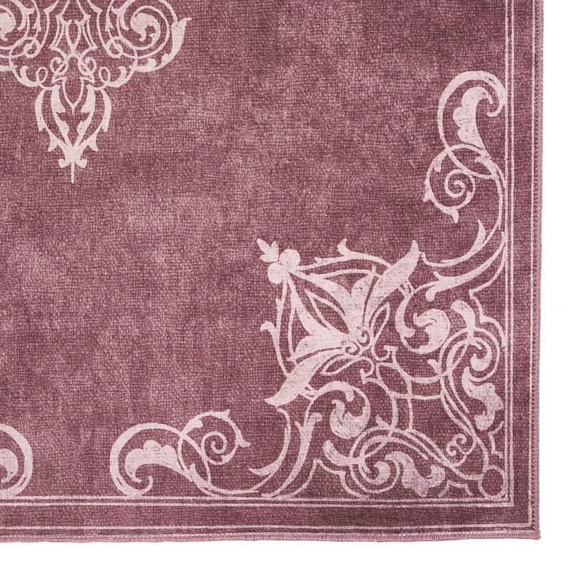 Geometric Digitally Printed 100% Polyester Area Rug, Rectangle 120 x 170 cm
