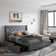 Losada Upholstered Storage Bed with Wingback - 4 drawers