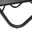 76.77'' Wide Curved Metal Patio Daybed