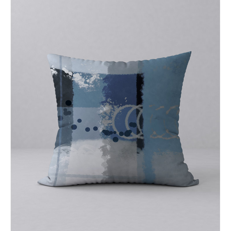 Housse de coussin décorative carrée séduisante et insert, H 24 po x l 24 po