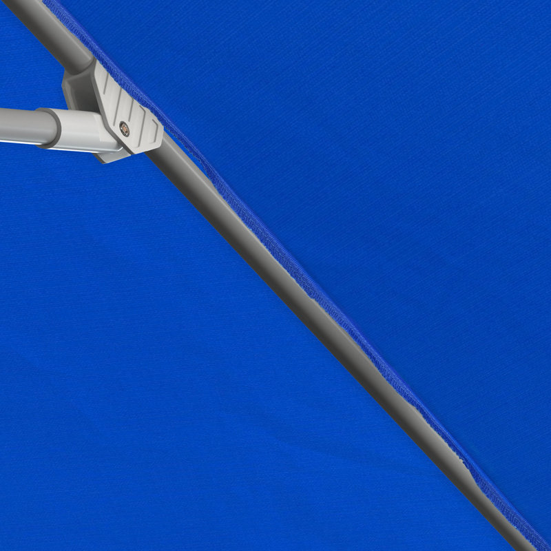 Parasol de marché 6 pi Andranae, Bleu pacifique