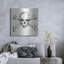 «Skull And Crossbones 1» par Anne Tavoletti, art mural en métal-234355125