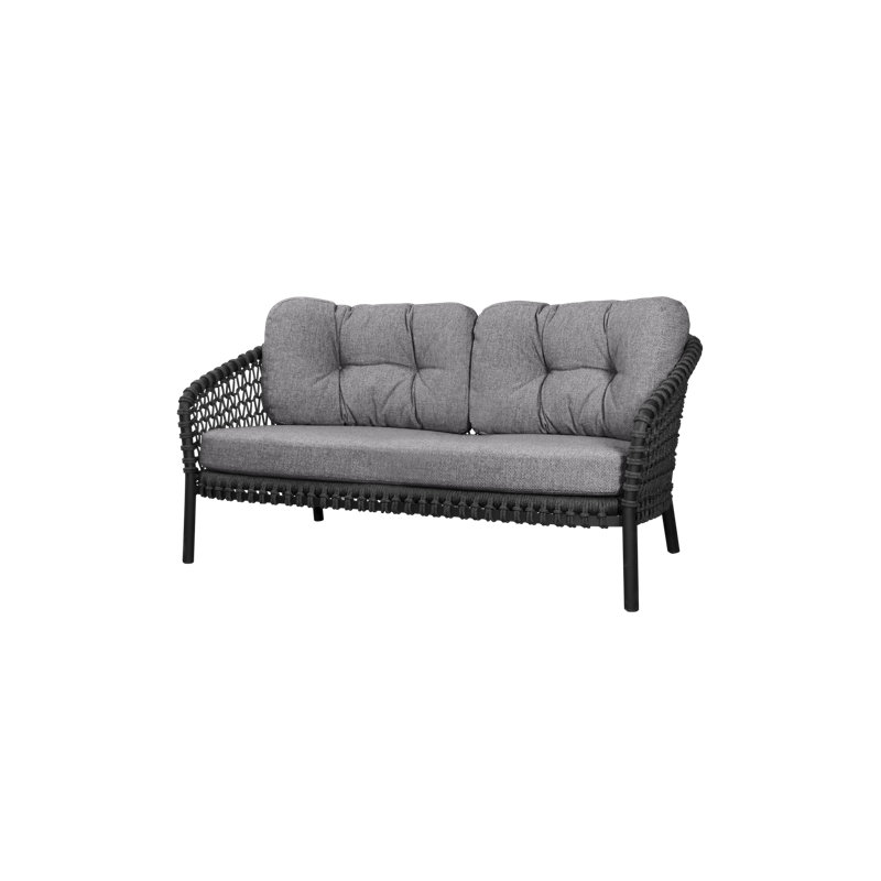 Ocean Large 2-Seater Sofa, Dark Gray