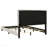 Efram Cream Upholstered Full Panel Bed