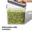 Steel 12 Container Food Storage Set