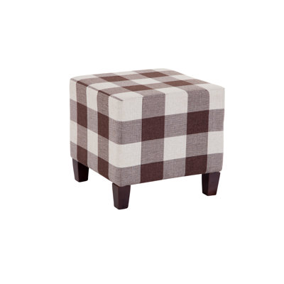 Stockton Square Farmhouse Ottoman/Footstool