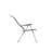 Lafuma Alu Cham Batyline Reclining Chair - Adjustable Seating Position Padded Folding Armchair Sharilynn-1942775249